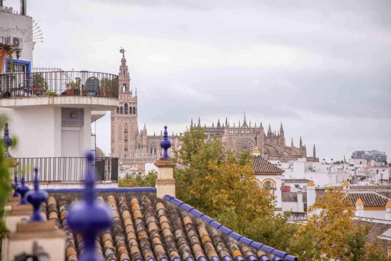 Monkeys Apartments Adriano & Terrace Sevilla Bagian luar foto